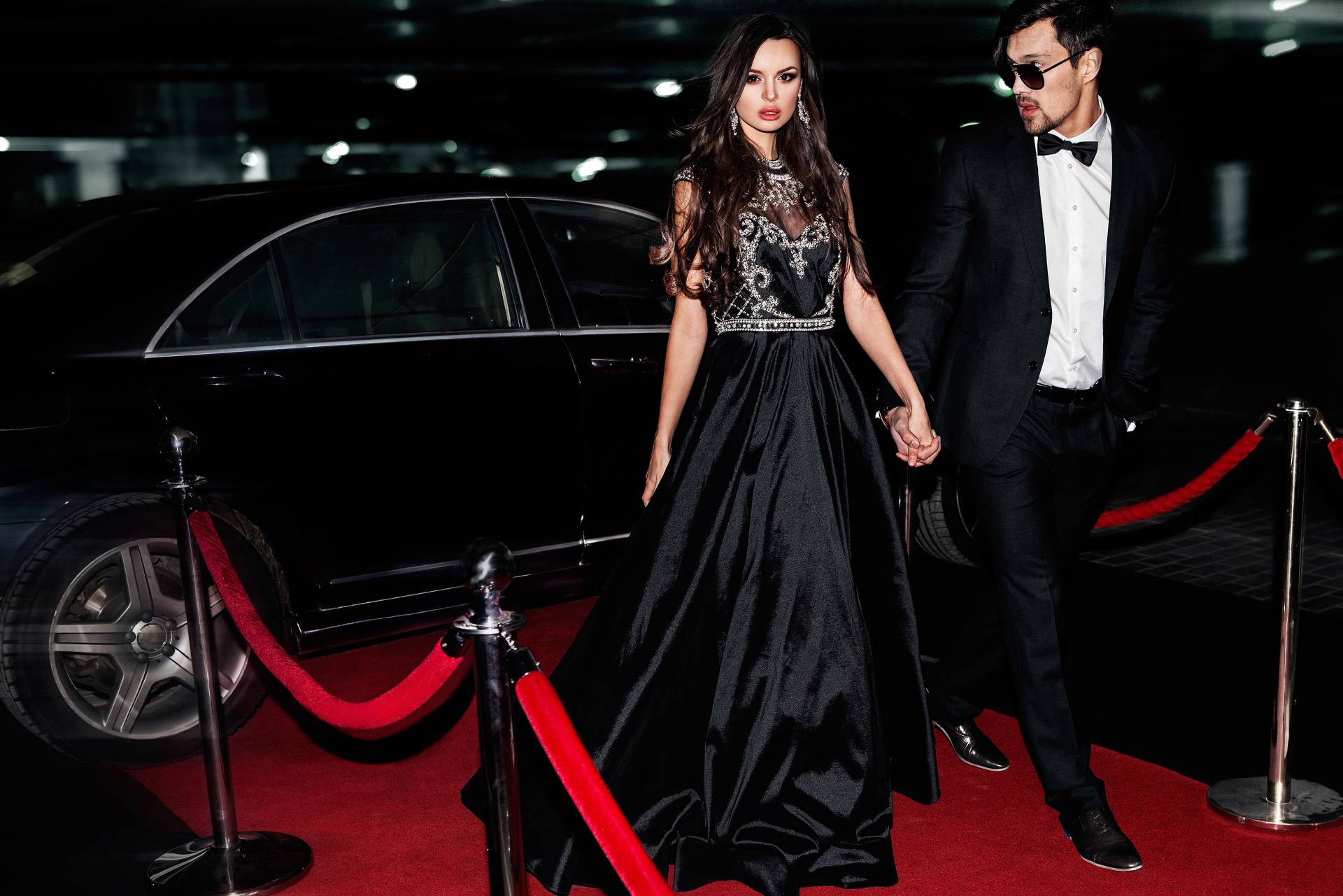 Red carpet arrival