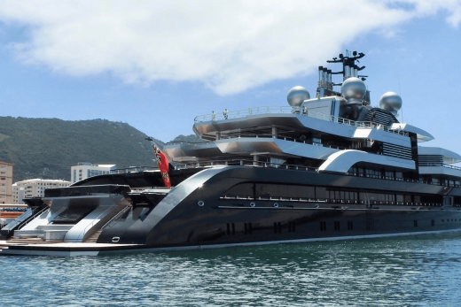 Crescent Through the Lens