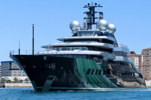 Crescent Through the Lens