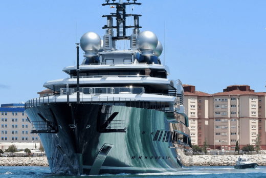 Crescent Through the Lens