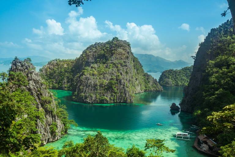 An Oasis of Green & Blue
