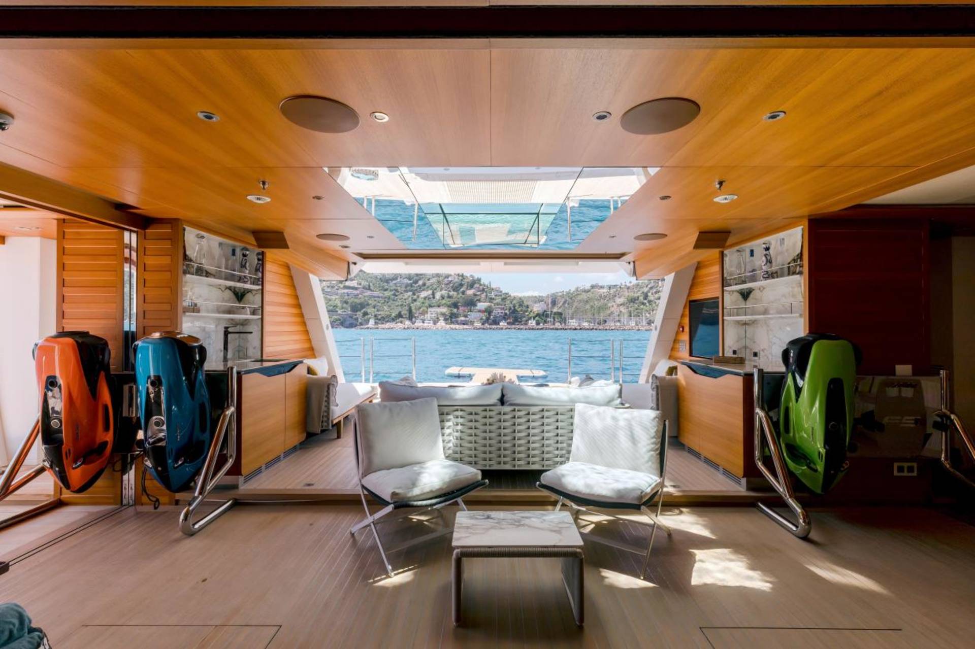 fun from bow to beach club