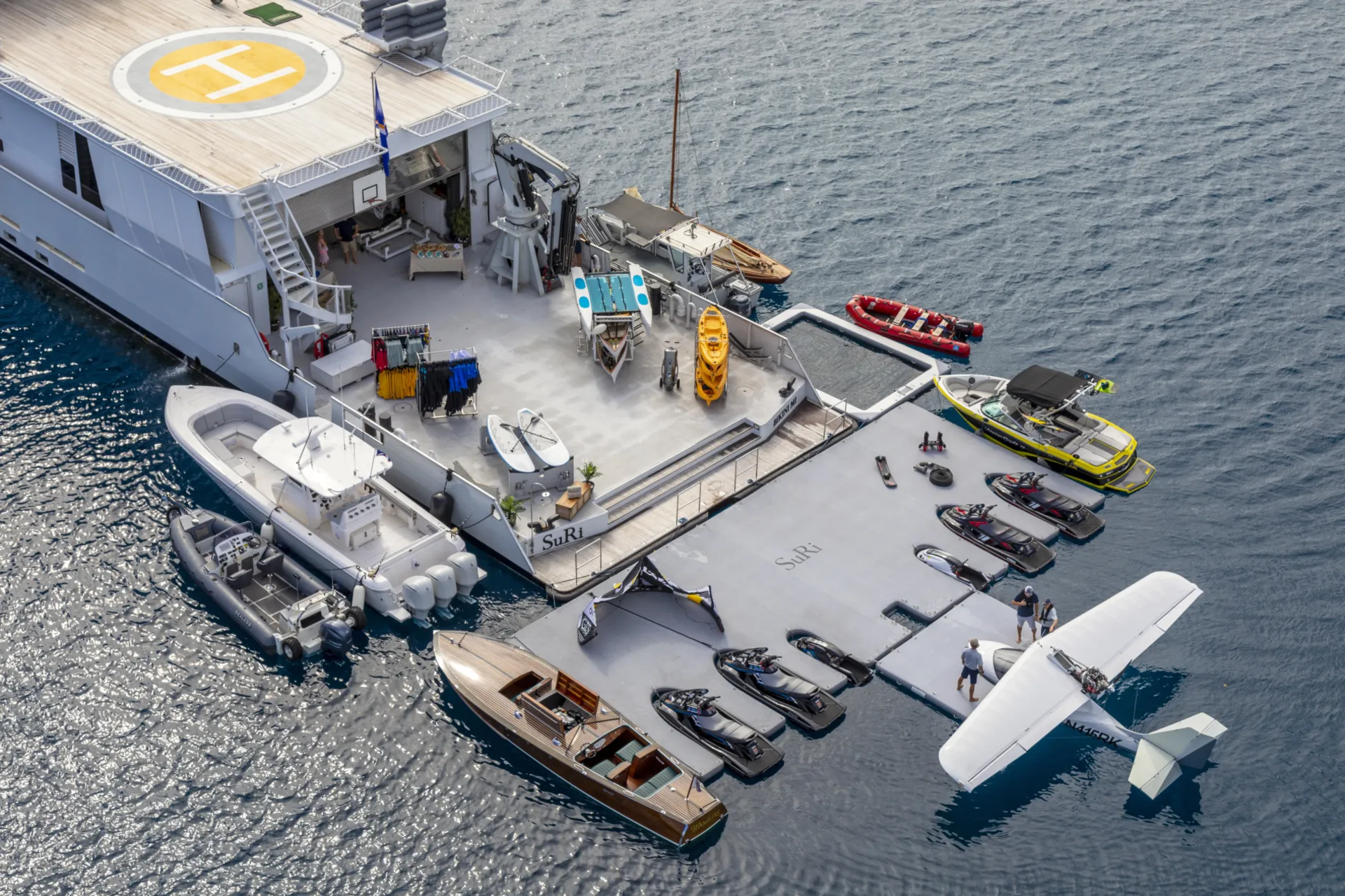 A floating adventure base