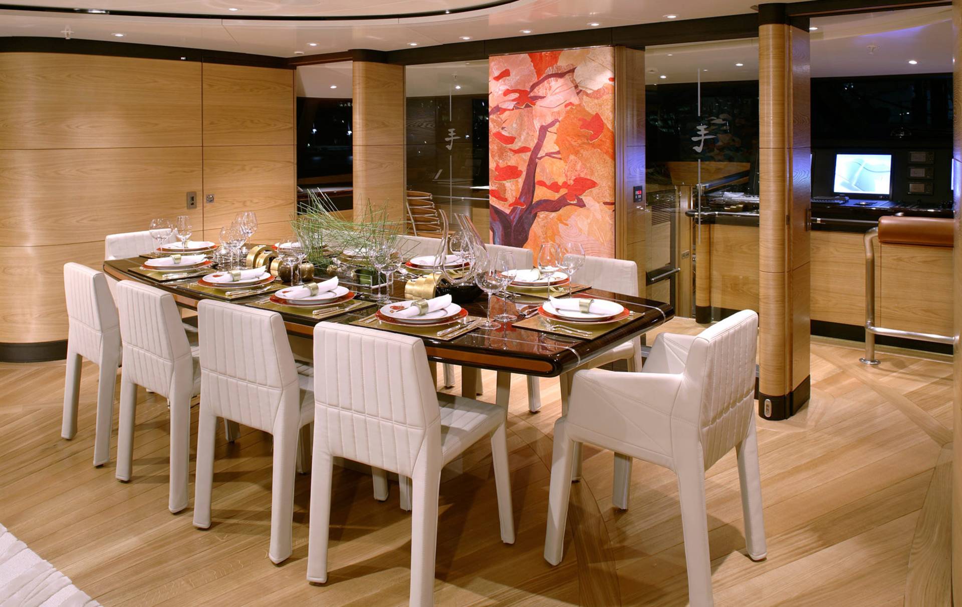 service shaped around sailing