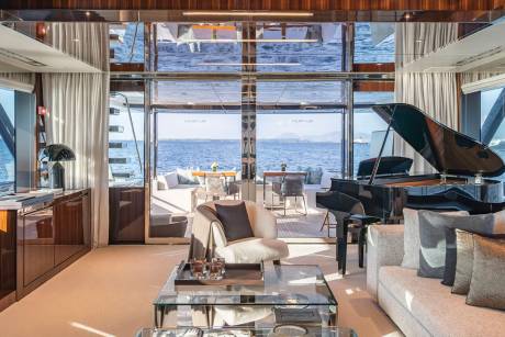 Grand Piano in Saloon