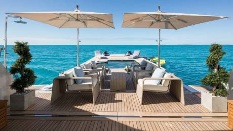 Beach Club with Fold-Out Terraces