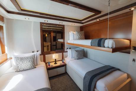 TWO CONVERTIBLE CABINS